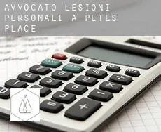 Avvocato lesioni personali a  Petes Place