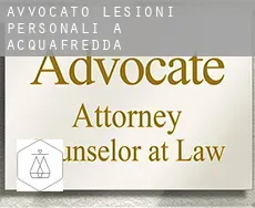 Avvocato lesioni personali a Acquafredda
