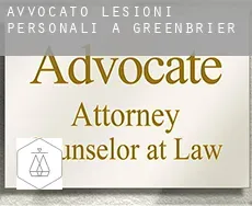 Avvocato lesioni personali a  Greenbrier