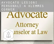 Avvocato lesioni personali a  Klemmes Corner