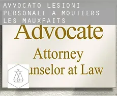 Avvocato lesioni personali a Moutiers-les-Mauxfaits