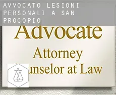 Avvocato lesioni personali a  San Procopio