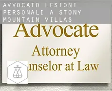 Avvocato lesioni personali a  Stony Mountain Villas