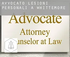 Avvocato lesioni personali a  Whittemore