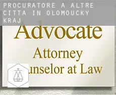 Procuratore a Altre città in Olomoucky kraj