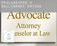 Procuratore a  Ballinagee Bridge