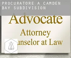 Procuratore a  Camden Bay Subdivision