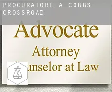 Procuratore a  Cobbs Crossroad