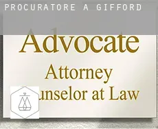 Procuratore a  Gifford