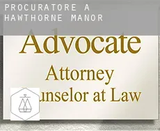 Procuratore a  Hawthorne Manor