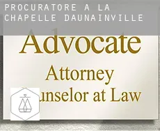 Procuratore a La Chapelle-d'Aunainville