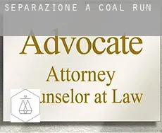 Separazione a  Coal Run