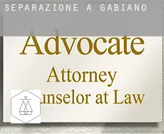 Separazione a  Gabiano