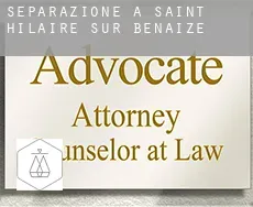 Separazione a  Saint-Hilaire-sur-Benaize
