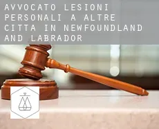 Avvocato lesioni personali a  Altre città in Newfoundland and Labrador