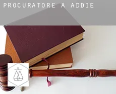 Procuratore a  Addie
