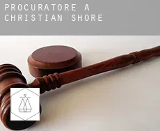 Procuratore a  Christian Shore