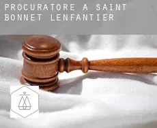 Procuratore a  Saint-Bonnet-l'Enfantier