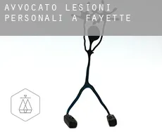 Avvocato lesioni personali a  Fayette