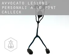 Avvocato lesioni personali a Le Pont-Calleck