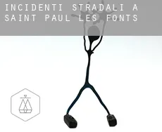 Incidenti stradali a  Saint-Paul-les-Fonts