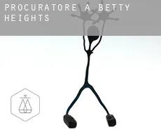 Procuratore a  Betty Heights