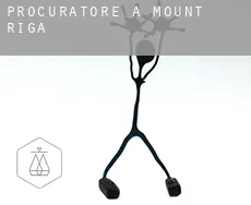 Procuratore a  Mount Riga