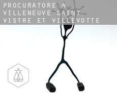 Procuratore a  Villeneuve-Saint-Vistre-et-Villevotte
