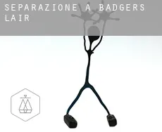 Separazione a  Badgers Lair