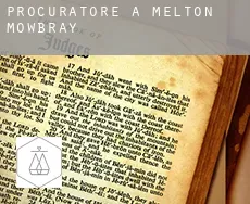 Procuratore a  Melton Mowbray