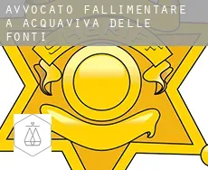 Avvocato fallimentare a Acquaviva delle Fonti