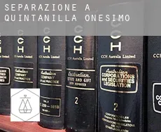 Separazione a  Quintanilla de Onésimo