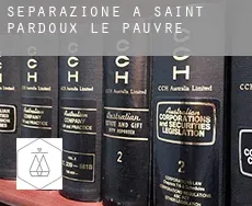 Separazione a  Saint-Pardoux-le-Pauvre