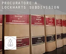 Procuratore a  Lockharts Subdivision