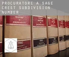 Procuratore a Sage Crest Subdivision Number 4