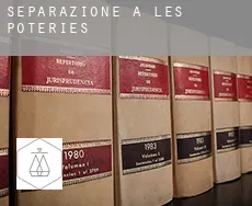 Separazione a Les Poteries