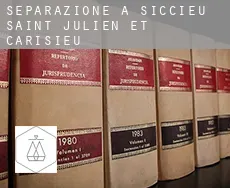 Separazione a  Siccieu-Saint-Julien-et-Carisieu