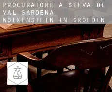 Procuratore a Selva di Val Gardena