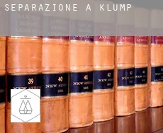 Separazione a  Klump