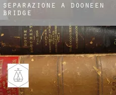 Separazione a  Dooneen Bridge