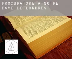 Procuratore a  Notre-Dame-de-Londres