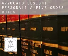 Avvocato lesioni personali a Five Cross Roads