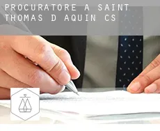 Procuratore a  Saint-Thomas-d'Aquin (census area)