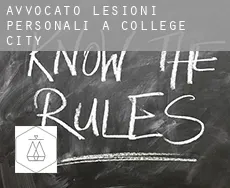 Avvocato lesioni personali a College City