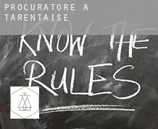 Procuratore a  Tarentaise
