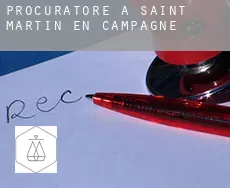 Procuratore a  Saint-Martin-en-Campagne