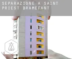 Separazione a  Saint-Priest-Bramefant