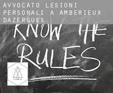 Avvocato lesioni personali a  Amberieux d'Azergues