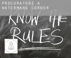 Procuratore a  Watermans Corner