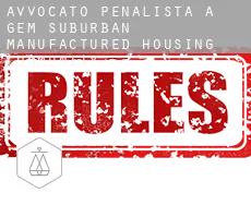 Avvocato penalista a  Gem Suburban Manufactured Housing Community